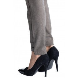 Pantaloni Dama Masura Mare Gri  Eva